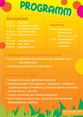 ©  - Flyer Familiensonntag 2. Juli 2017 Rückseite