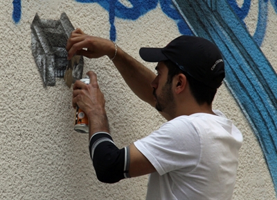 Herkules aus der Sprühdose