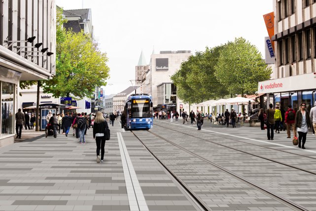 Umgestaltung Obere Königsstraße