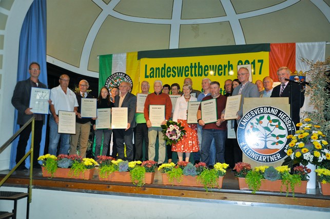 Ehrung Kleingärtnerverein