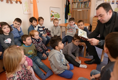 Weihnachtsbesuch in Kita Niederzwehren