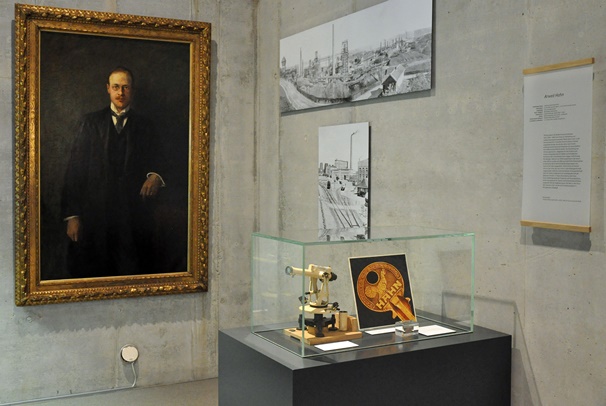 Objekt der Ausstellung „Vom Messinghof bis Mittelfeld“