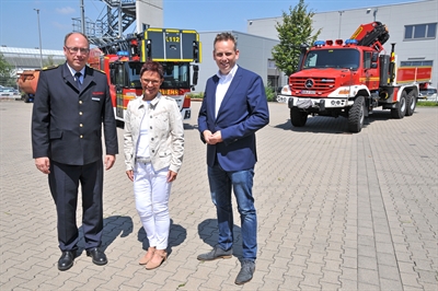 Feuerwehr: Kroesen empfängt 