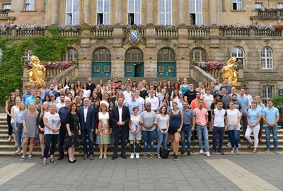 Auszubildende der Stadt Kassel, 1. August 2018