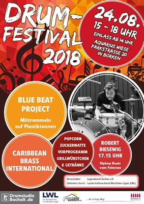Drum-Festival Borken 2018 - Plakat 1