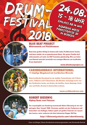 Drum-Festival Borken 2018 - Plakat 2