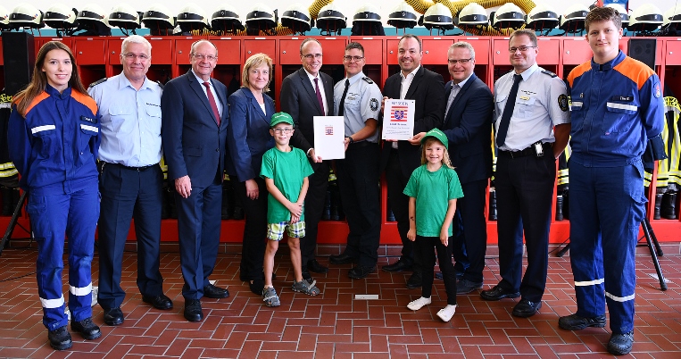 Übergabe Zuwendungsbescheid