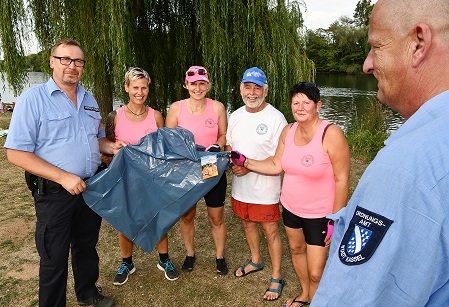 Müllbeutelverteilaktion