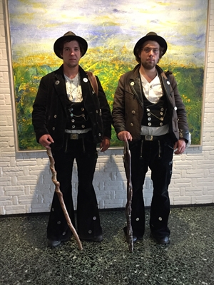 Wandergesellen Schwebe und Müller