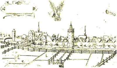 Stadt Borken - Historische Ansicht