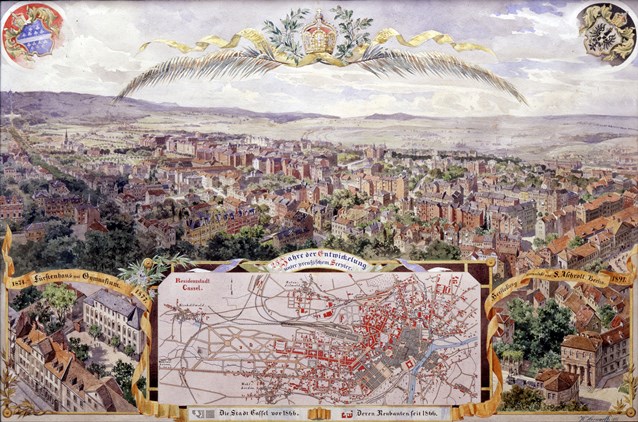 Ansicht des Hohenzollernviertels