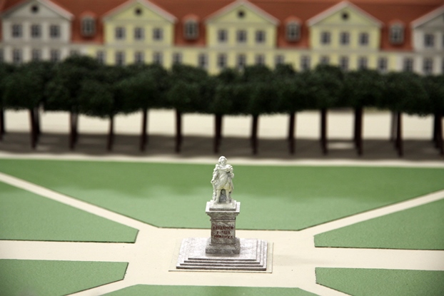 Modells vom Friedrichsplatz