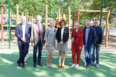 Neue Mini-Bolzplatzanlage an der Johann-Walling-Schule