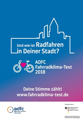 ADFC-Fahrradklima-Test 2018!