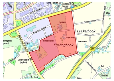 Grafik Süderweiterung I-Park Bocholt