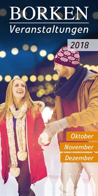Der neue Veranstaltungskalender für Oktober, November, Dezember 2018 für Borken ist da!
