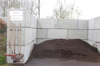 Kompost auf dem neuen Wertstoffhof an der Einsteinstraße kostenlos erhältlich!