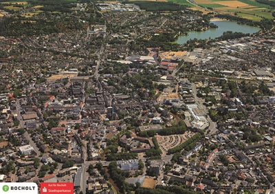 Luftbild Poster Bocholt (Quelle: Stadt Bocholt)