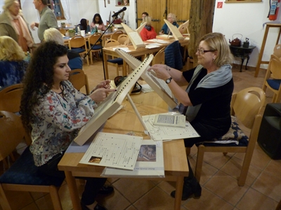 Veeh-Harfe und Klavierabend im Heimathaus Marbeck