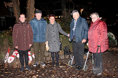 Holzschnitzer aus Akmene in Bocholt zu Gast