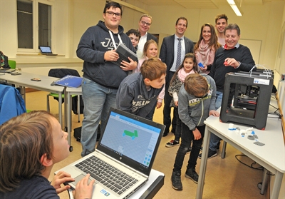 Bildung: 3D-Drucker für die Junge Uni
