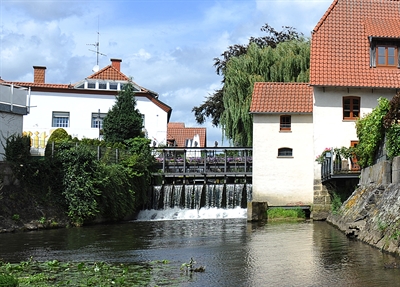 Brückenhauptprüfung an der Brücke Freiheit in Gemen