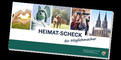 Logo Heimatpreis 2019 (Grafik: Ministerium für Heimat, Kommunales, Bau und Gleichstellung NRW)