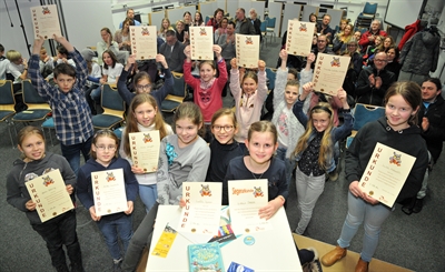 Bildungsstadt Bocholt: Leah, Luella und Leni gewinnen Vorlesewettbewerb