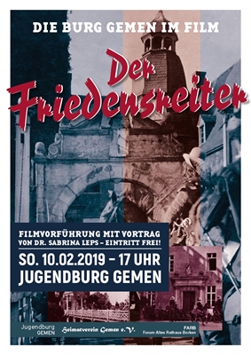 „Der Friedensreiter“ - Plakat