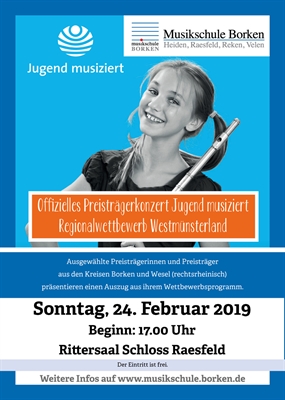 Preisträgerkonzert Jugend musiziert Westmünsterland