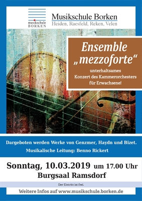 Konzert des Ensembles „mezzoforte“ 