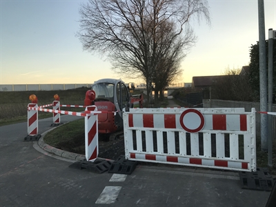 Verbesserung der Radwegführung am Grütlohner Weg, Einmündung Duycking Straße 