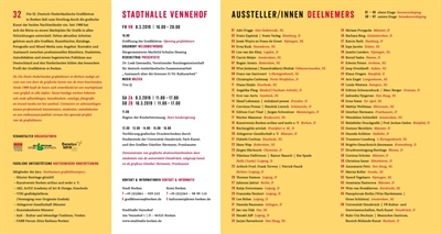 32. Deutsch-Niederländische Grafikbörse - Flyer 2