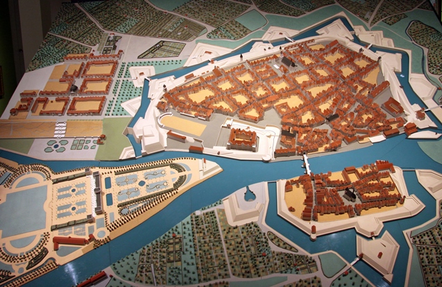 Modell der Stadt Kassel