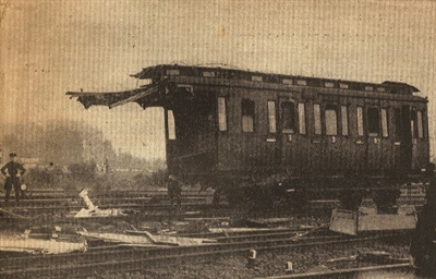 Borkener Zugunglück forderte am 26. September 1938 insgesamt 18 Todesopfer 