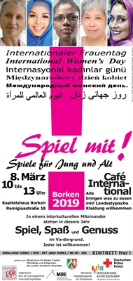 Café International - interkultureller Austausch zum Frauentag
