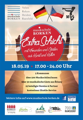 Musikschule – ExtraSchicht mit Freunden und Gästen aus Kunst und Kultur