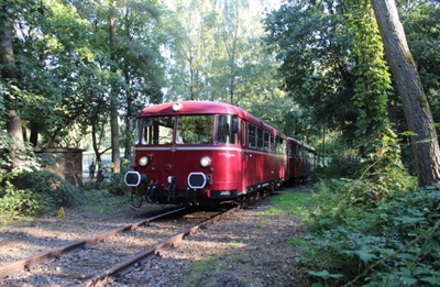 Sonderfahrten mit dem historischen Schienenbus ab Borken