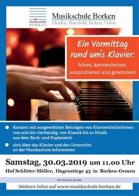 Ein Konzert rund um das Klavier