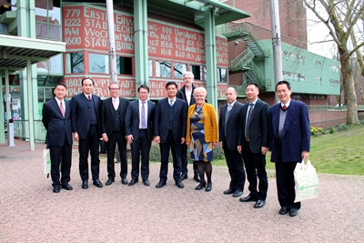 Empfang chinesische Delegation der Stadt Fuzhou