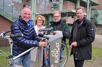 Fahrradstadt Bocholt: Fietsenflicker aufgestellt