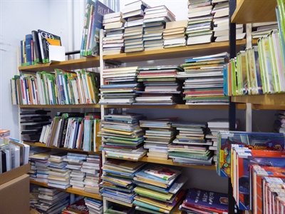 Bücherflohmarkt in der Stadtbibliothek