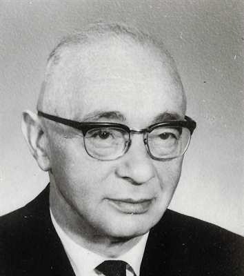 Porträtfoto des Erich Haas