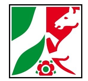 Das Wappen des Landes NRW