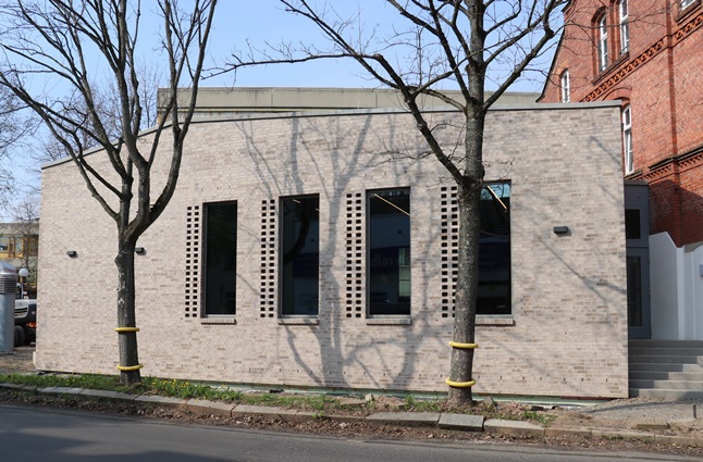 Die Außenansicht des neuen Konzertsaals