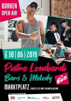 Plakat Pietro Lombardi