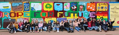Europäisches Jugendcamp: Wunschzaun