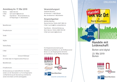 Einladung zur IHK-vor-Ort-Veranstaltung „Handel mit Leidenschaft“! - Flyer 1
