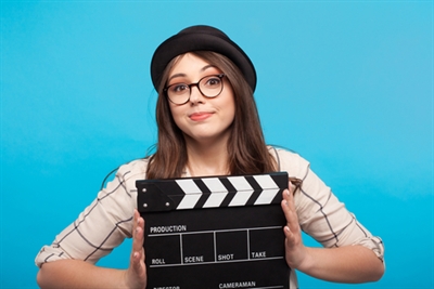 Mädchen Schauspielworkshop Stockfoto 