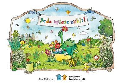 15 Jahre Netzwerk Nachbarschaft: Jubiläumsaktion „Jede Wiese zählt!“ 